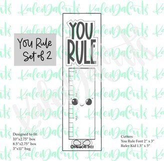 You Rule Cookie Cutter Set Of 2