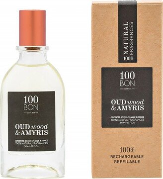 100BON Oud Wood Amyris Eau Concentrate Spray Unisex, 1.7 oz