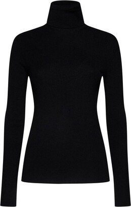 Turtleneck Knit Top