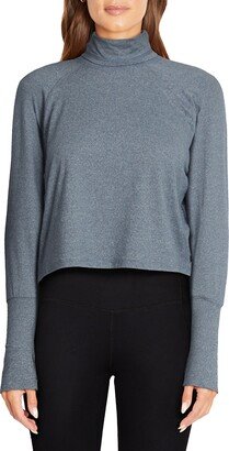 Stacy Crop Turtleneck Sweater