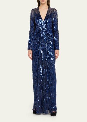 Margot Sequined Gown