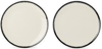 Off-White & Black Serax Edition Dé Dinner Plate Set-AA