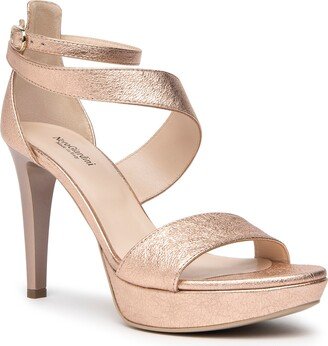 Metallic Platform Sandal