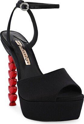 Aphrodite 140MM Heart Heel Platform Sandals