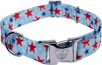 Country Brook Petz Premium American Celebration Dog Collar (1 Inch, Medium)