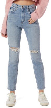 The Valentina Distressed Super High Waist Jeans