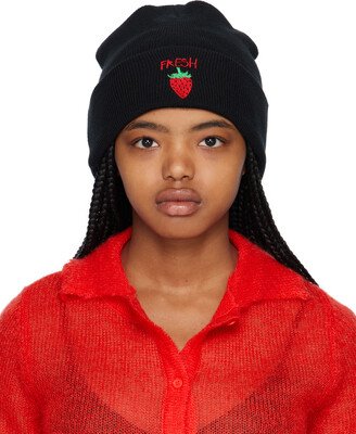 WESTFALL Black 'Fresh' Beanie