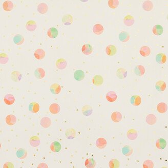 Punch Studio Wrap Birthday Dots Metallic