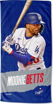 30x60 MLB Los Angeles Dodgers 23 Mookie Betts Player Printed Beach Towel