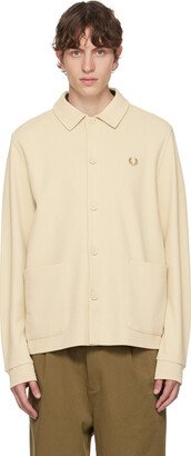 Beige Button Through Cardigan