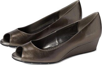 Candra (Steel) Women's Wedge Shoes