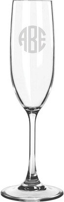 Personalized Engraved Acrylic Champagne Flute - Custom Monogram For Wedding, Bachelorette, Bridesmaids, Anniversaries, Mother's Day Gift