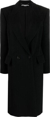 Double-Breasted Wool Coat-CG