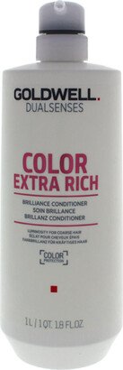 U-HC-13245 33.8 oz Unisex Dualsenses Color Extra Rich Brilliance Conditioner