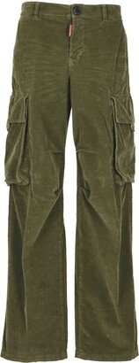 Corduroy Cargo Trousers-AB