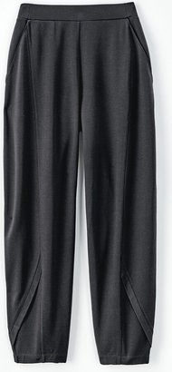 Women's Destinations Lantern Leg Pants - Black - PS - Petite Size