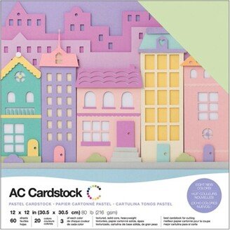 American Crafts Variety Cardstock Pack 12