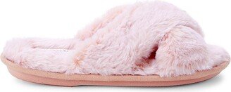 Saks Fifth Avenue Made in Italy Saks Fifth Avenue Women's Emily Faux Fur Slippers