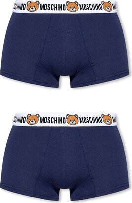 Logo Waistband 2-Pack Boxers-AA