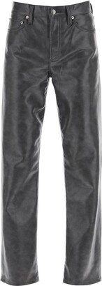 Sloane Recycled-leather Pants