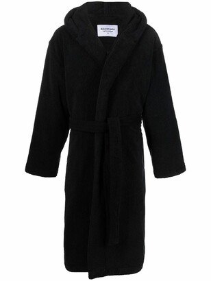 Paris hooded bathrobe