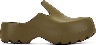 Flash Rubber Slipper in Army