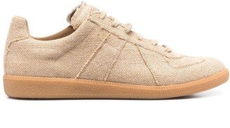 Replica jute low-top sneakers