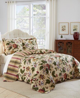 3 Piece Laurel Springs Bedspread Set, King