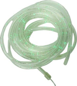 Northlight 12' Solar Powered Multi-Function Green LED Indoor/Outdoor Christmas Rope Lights with Ground Stake