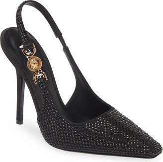 Crystal Slingback Pump