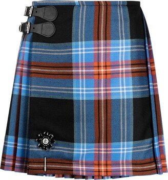 Pleated Tartan Mini Kilt