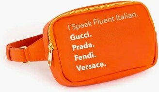 LA Trading Co Women's Franny Fanny Pack Bag In Tangerine