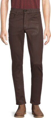 Coated Dean High Rise Slim Tapered Jeans