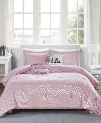 Closeout Zoey 5 Pc. Comforter Sets