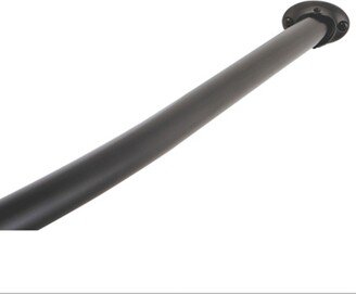 Arista Bath Products Arista Curved Adjustable Shower Rod Bronze Finish