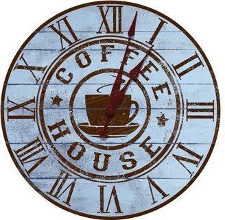 Coffee Shop Sign, Barista Clocks, Kitchen Cafe Restaurant Style Clock, Vintage Clock