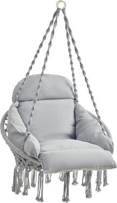 Cloud Hanging Chair with Thick Cushion - 31.5 x 23.6 x 52.4