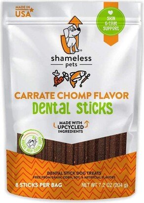 Shameless Pets Dental Stick Dog Treats | Natural, Grain-Free, No Artificial Flavors | Provides Health Benefits | Made w/Upcycled & Superfood Ingredien