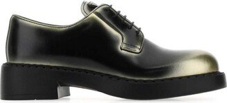 Ombré-Effect Lace-Up Oxford Shoes