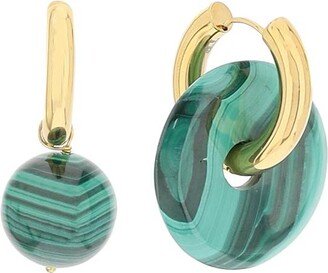 Malachite Earrings