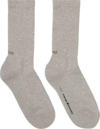 SOCKSSS Two-Pack Gray Socks