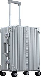 Aleon 21 Aluminum Carry On Spinner Suitcase