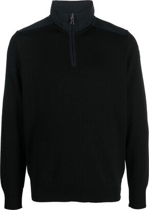 Save The Sea half-zip sweater