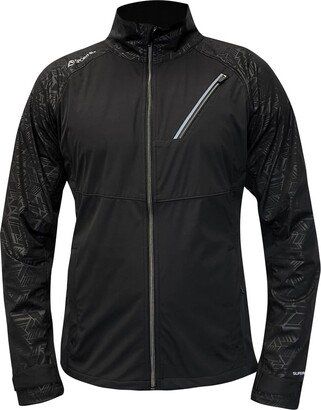 SportHill Men's XC Windproof Water-Resistant Active Running Skiing Track Jacket