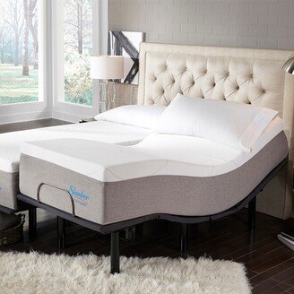 Slumber Solutions 14-inch Gel Mattress Adjustable Set