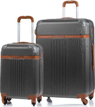 2-Pc. Vintage Hardside Luggage Set