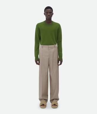 Wide Leg Wool Pants