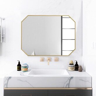 MacLuu Octagon Aluminum Wall Mirror