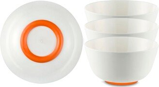 Palm Outdoor Australia Non-slip Unbreakable Bowl Set Of 4