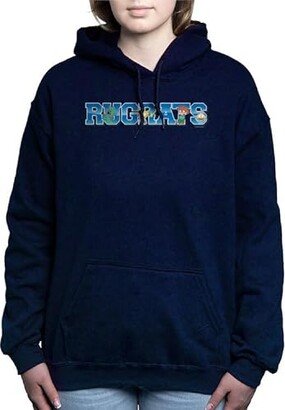 CafePress Rugrats Collegiate Women's Dark Pullover Hoodie Sweatshirt Navy